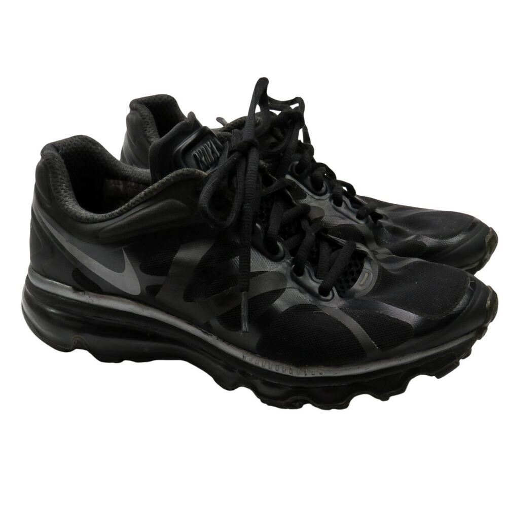 Nike Air Max 2012 Pure Platinum Black Running Shoes Sneakers Size 7.5 Women's - Picture 2 of 9